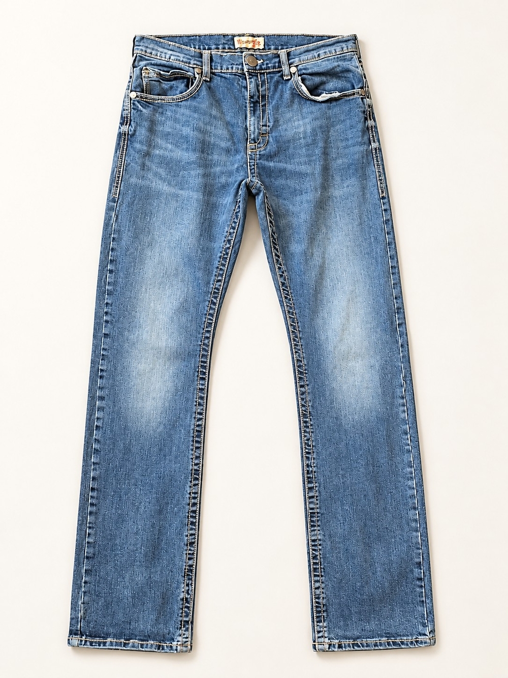 Wrangler 20X Style 42 Vintage Boot Jeans Men’s 32x36 Blue Denim 1042MWXMD